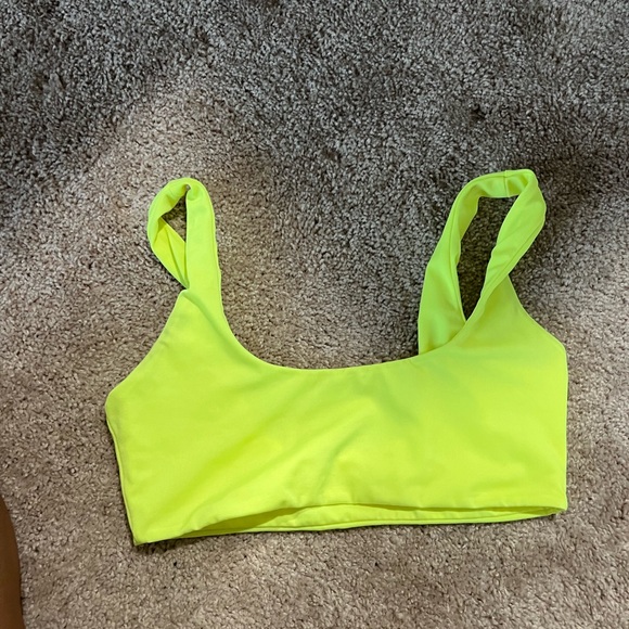 TJ SWIM Venus top - neon yellow - medium - Picture 2 of 6